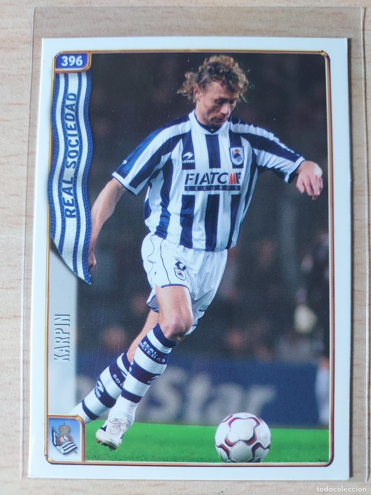 Cartes &agrave; collectionner de Football: 2004-2005 - 396 KARPIN - REAL SOCIEDAD - MUNDICROMO