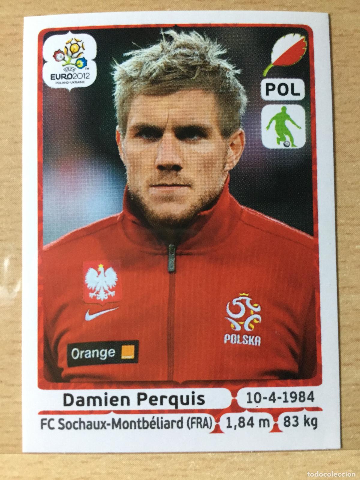 Cartes &agrave; collectionner de Football: 2012 - 58 DAMIEN PERQUIS - POLONIA - UEFA EURO 2012 - PANINI