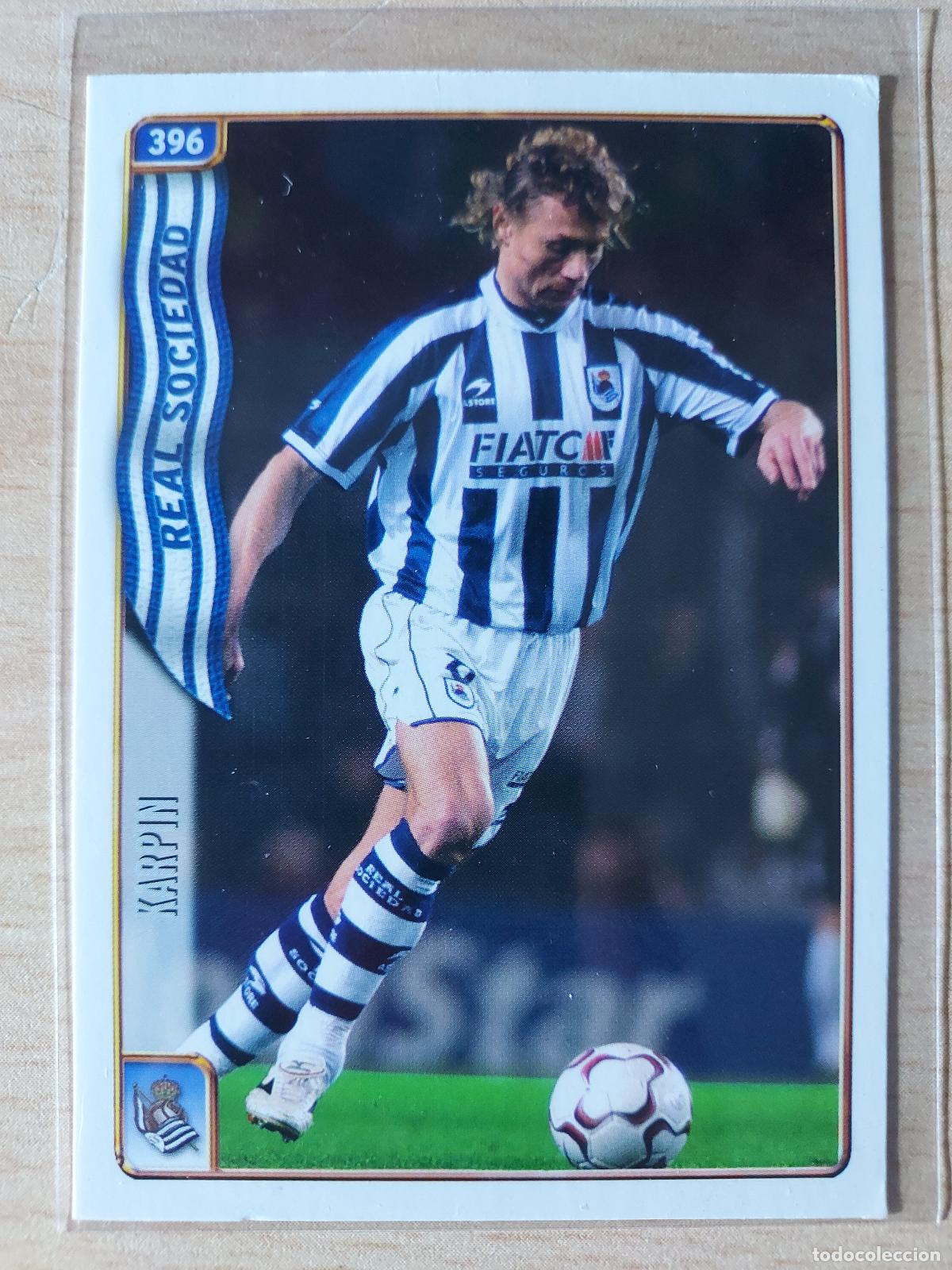 Cromos de f&uacute;tbol: 2004-2005 - 396 KARPIN - REAL SOCIEDAD - MUNDICROMO