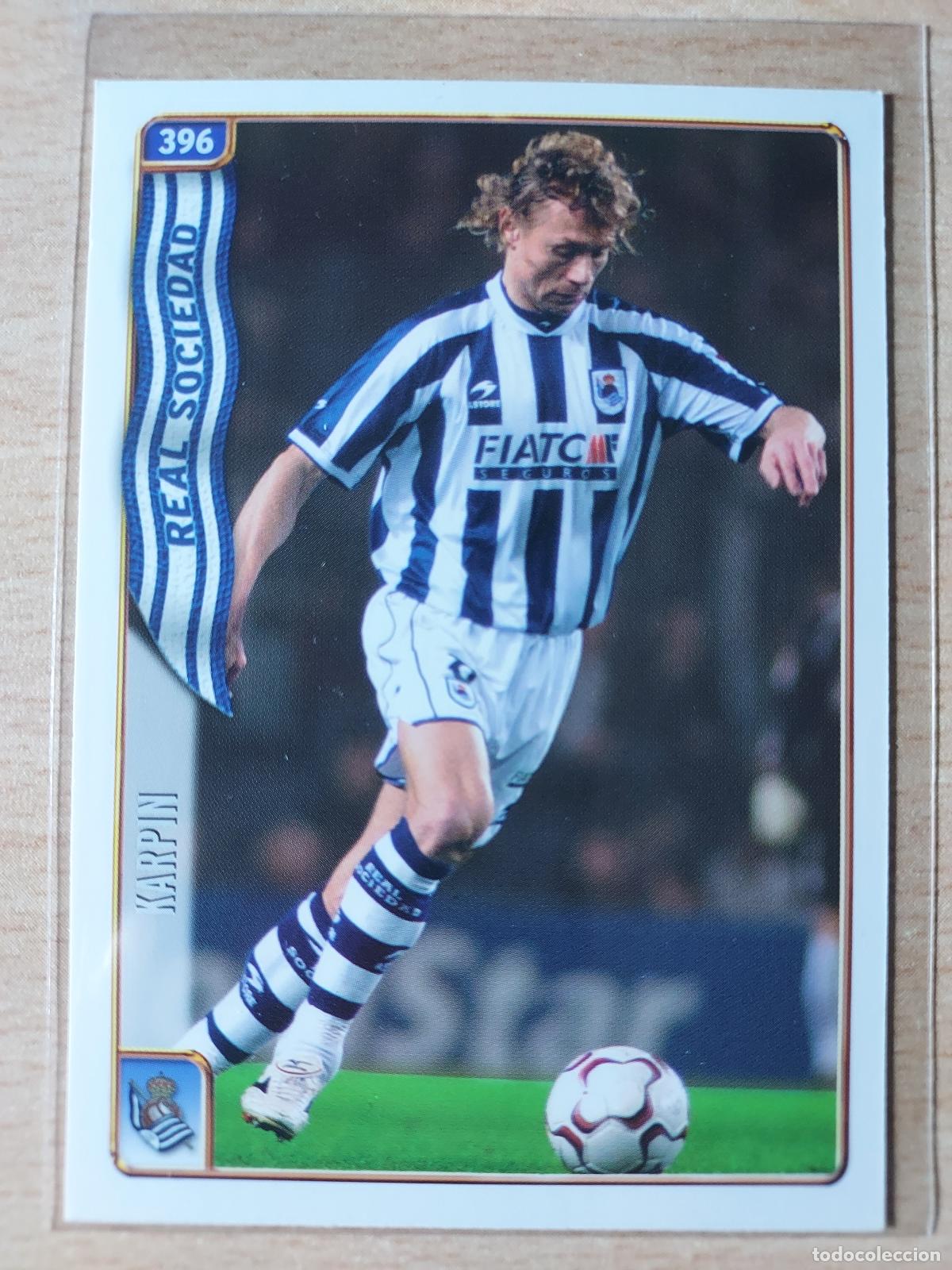 Cromos de F&uacute;tbol: 2004-2005 - 396 KARPIN - REAL SOCIEDAD - MUNDICROMO