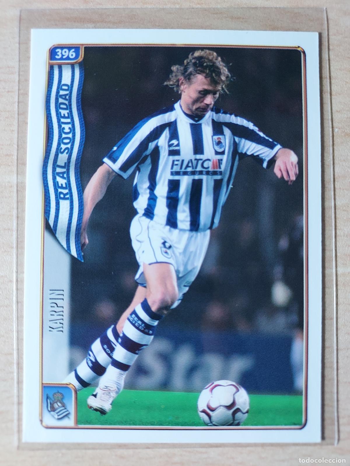 Cromos de F&uacute;tbol: 2004-2005 - 396 KARPIN - REAL SOCIEDAD - MUNDICROMO