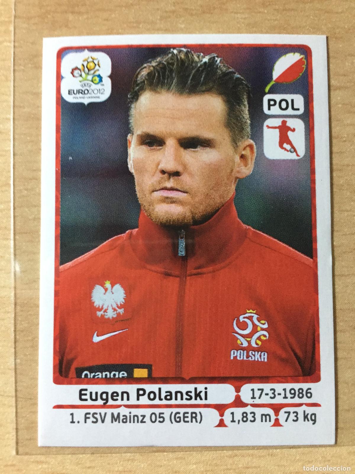 Cromos de F&uacute;tbol: 2012 - 67 EUGEN POLANSKI - POLONIA - UEFA EURO 2012 - PANINI