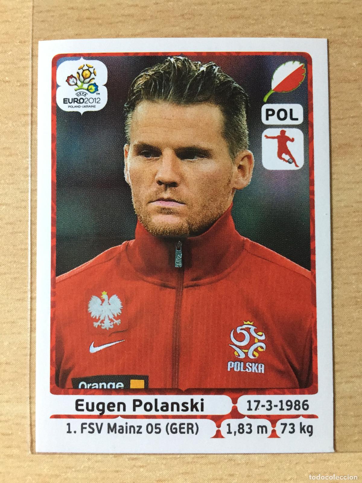 Cromos de F&uacute;tbol: 2012 - 67 EUGEN POLANSKI - POLONIA - UEFA EURO 2012 - PANINI