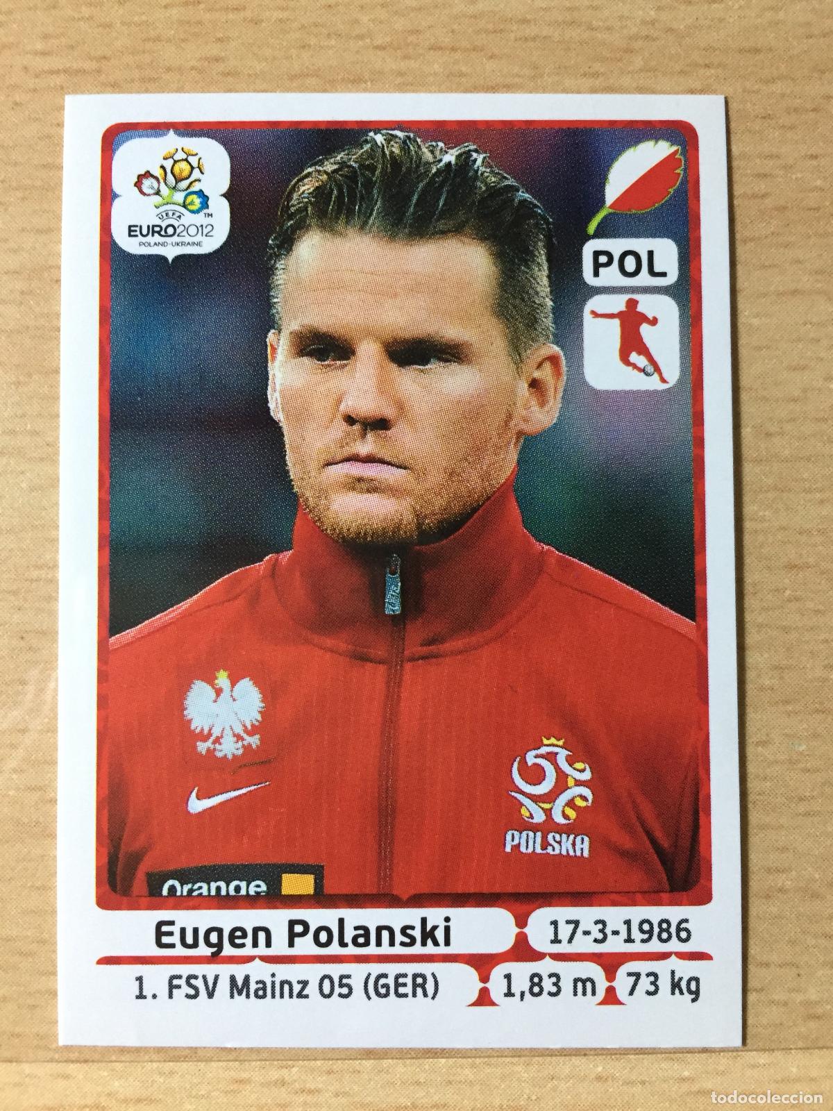 Cromos de F&uacute;tbol: 2012 - 67 EUGEN POLANSKI - POLONIA - UEFA EURO 2012 - PANINI