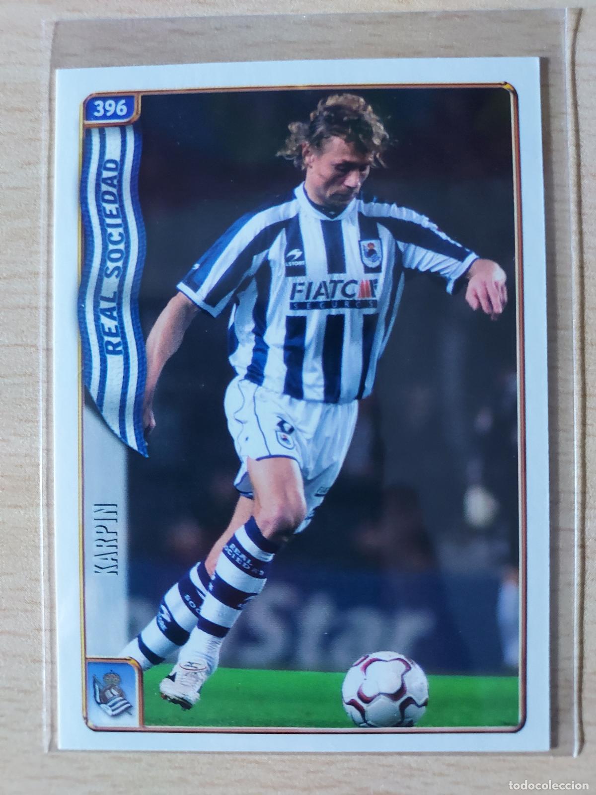 Cromos de F&uacute;tbol: 2004-2005 - 396 KARPIN - REAL SOCIEDAD - MUNDICROMO