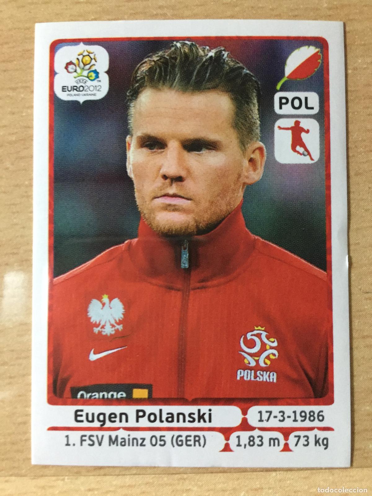 Cromos de F&uacute;tbol: 2012 - 67 EUGEN POLANSKI - POLONIA - UEFA EURO 2012 - PANINI