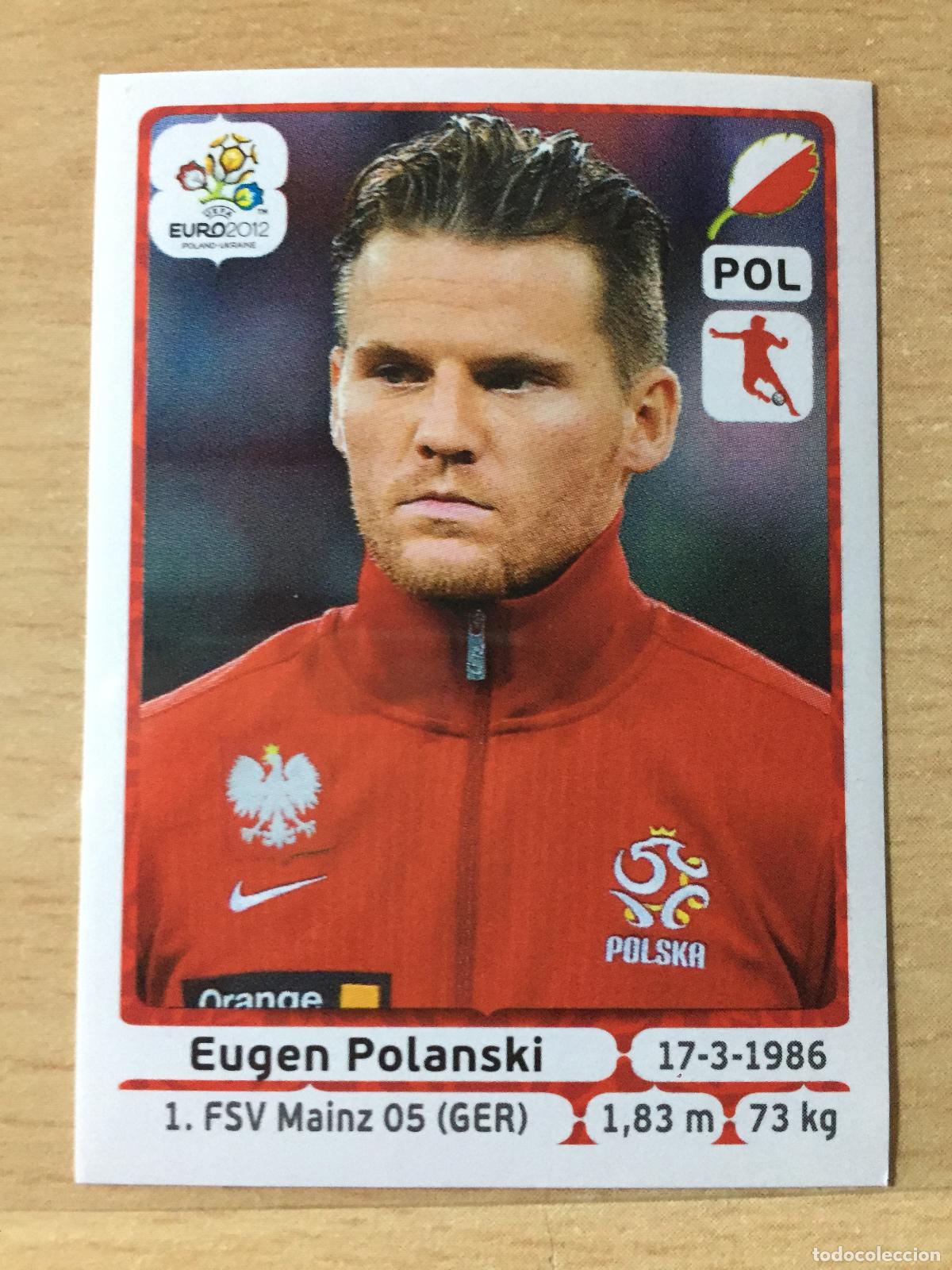 Cromos de F&uacute;tbol: 2012 - 67 EUGEN POLANSKI - POLONIA - UEFA EURO 2012 - PANINI