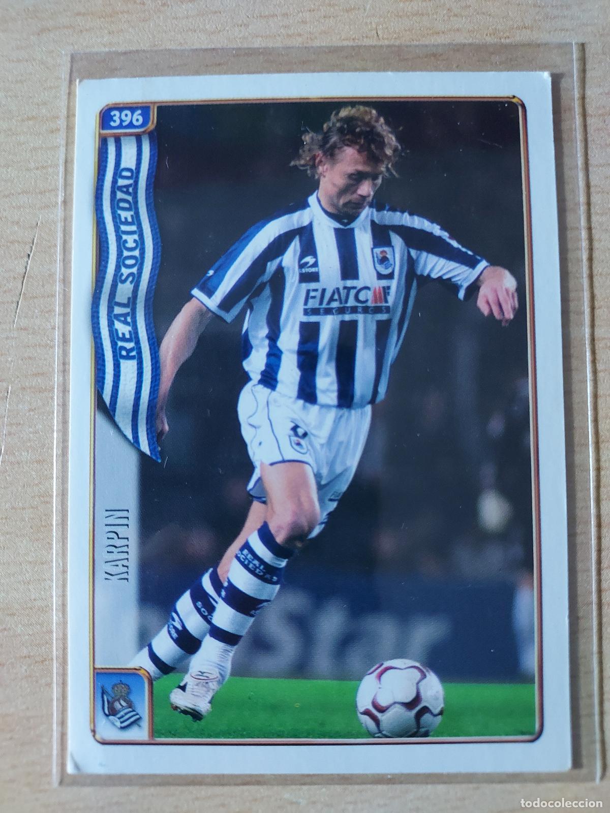Cromos de F&uacute;tbol: 2004-2005 - 396 KARPIN - REAL SOCIEDAD - MUNDICROMO