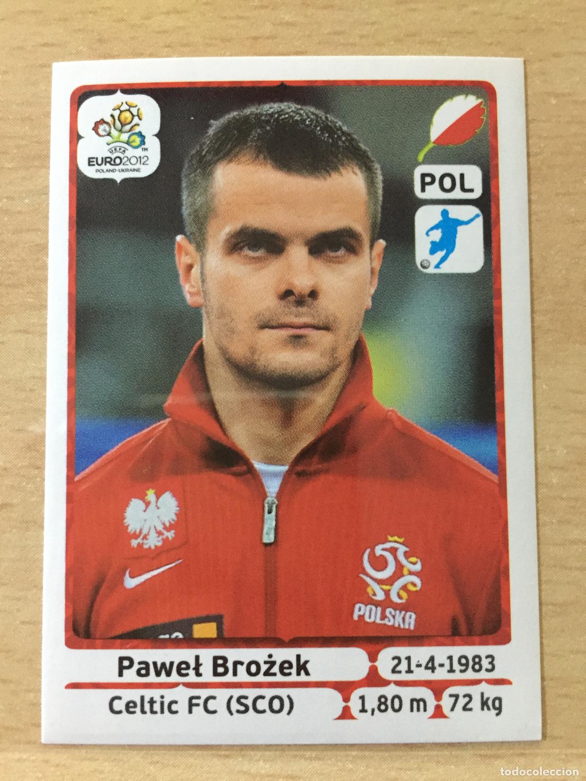 Cromos de F&uacute;tbol: 2012 - 73 PAWEL BROZEK - POLONIA - UEFA EURO 2012 - PANINI