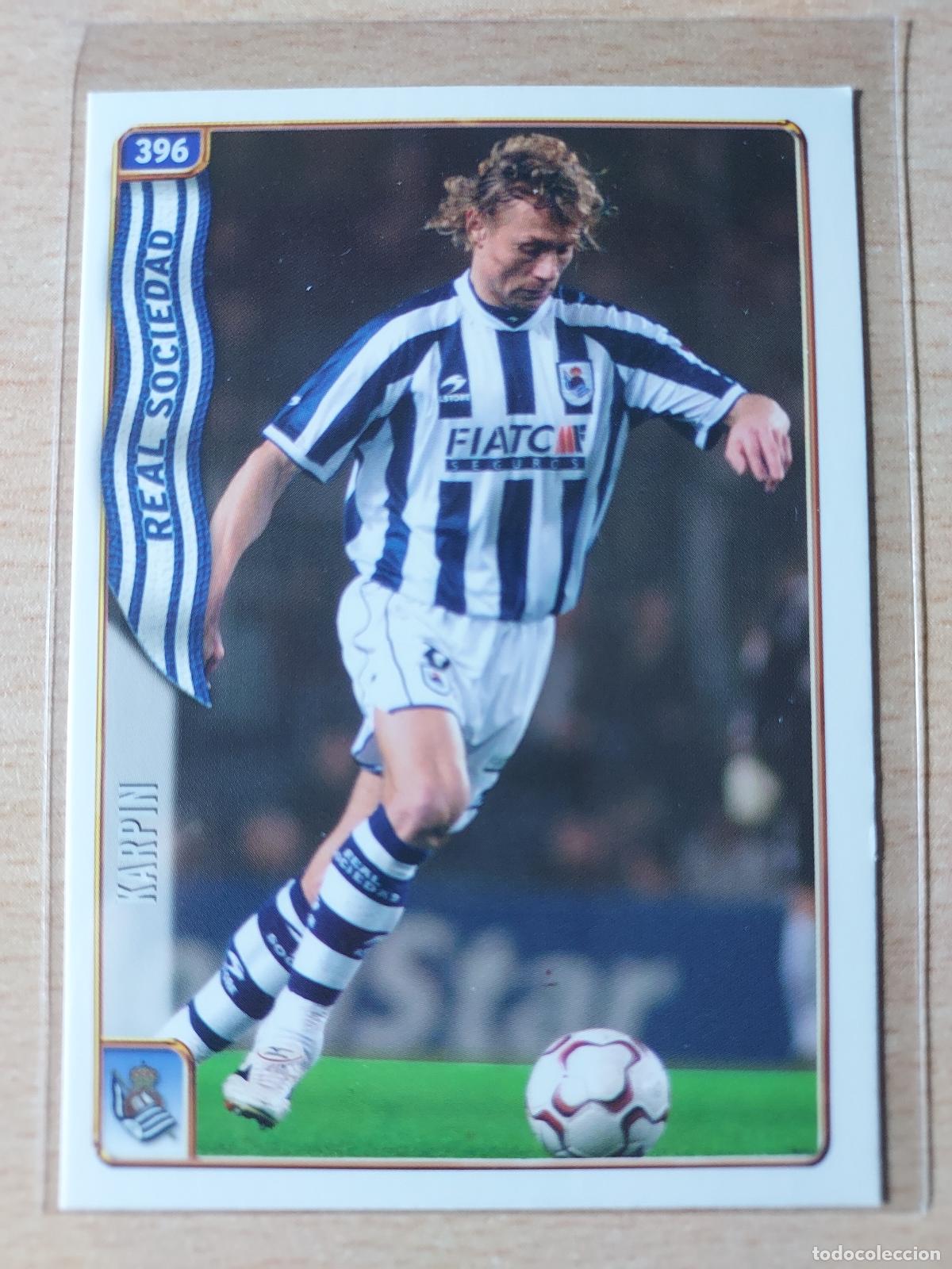 Cromos de F&uacute;tbol: 2004-2005 - 396 KARPIN - REAL SOCIEDAD - MUNDICROMO