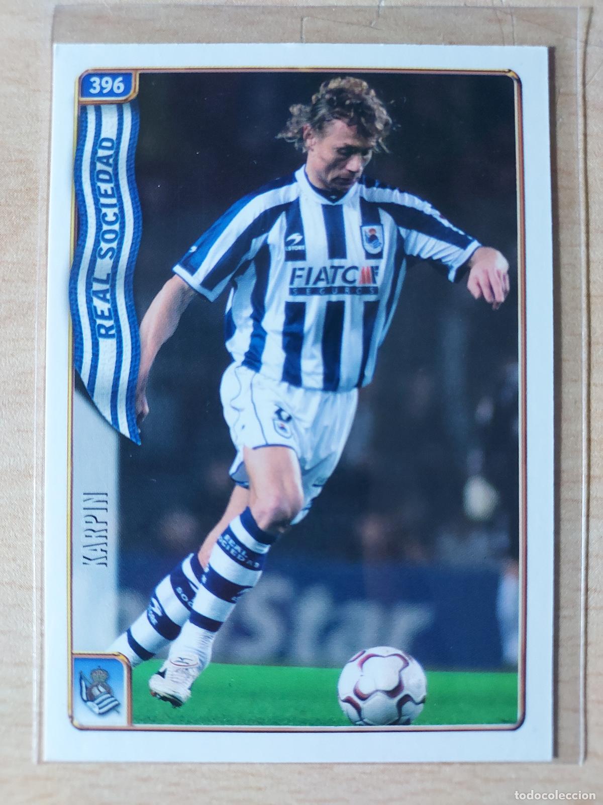 Cromos de F&uacute;tbol: 2004-2005 - 396 KARPIN - REAL SOCIEDAD - MUNDICROMO