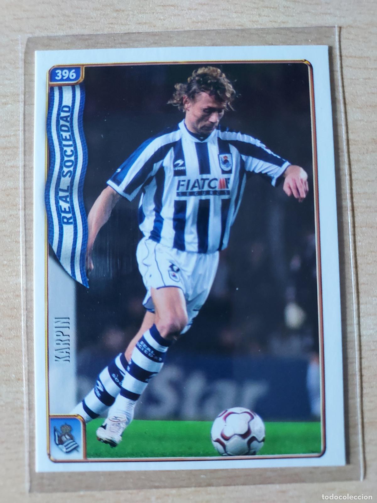 Cromos de F&uacute;tbol: 2004-2005 - 396 KARPIN - REAL SOCIEDAD - MUNDICROMO