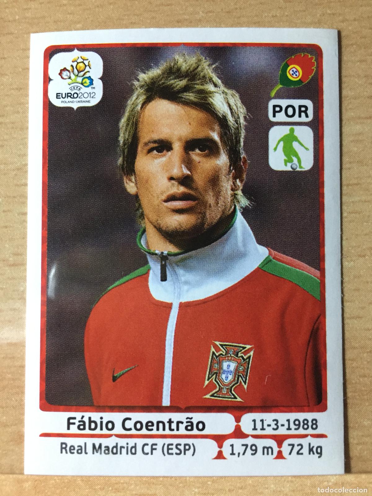 Fu&szlig;ball-Sticker: 2012 - 262 FABIO COENTRAO - PORTUGAL - UEFA EURO 2012 - PANINI