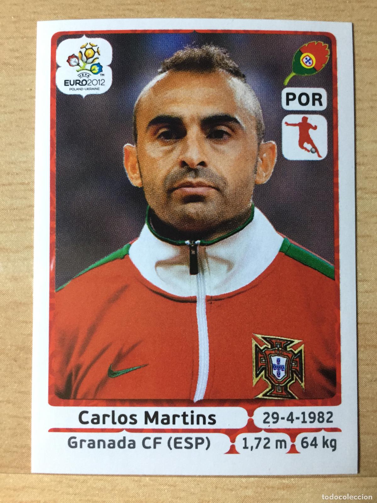 Cartes &agrave; collectionner de Football: 2012 - 268 CARLOS MARTINS - PORTUGAL - UEFA EURO 2012 - PANINI