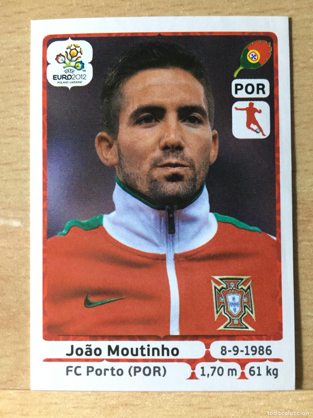 Cartes &agrave; collectionner de Football: 2012 - 269 JOAO MOUTINHO - PORTUGAL - UEFA EURO 2012 - PANINI