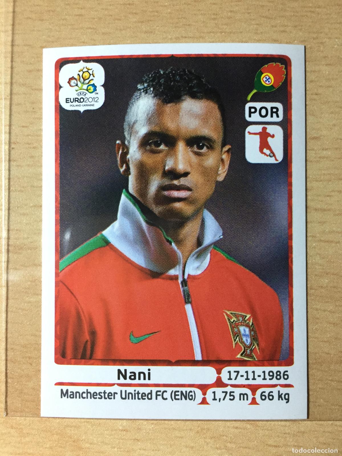 Cartes &agrave; collectionner de Football: 2012 - 272 NANI - PORTUGAL - UEFA EURO 2012 - PANINI