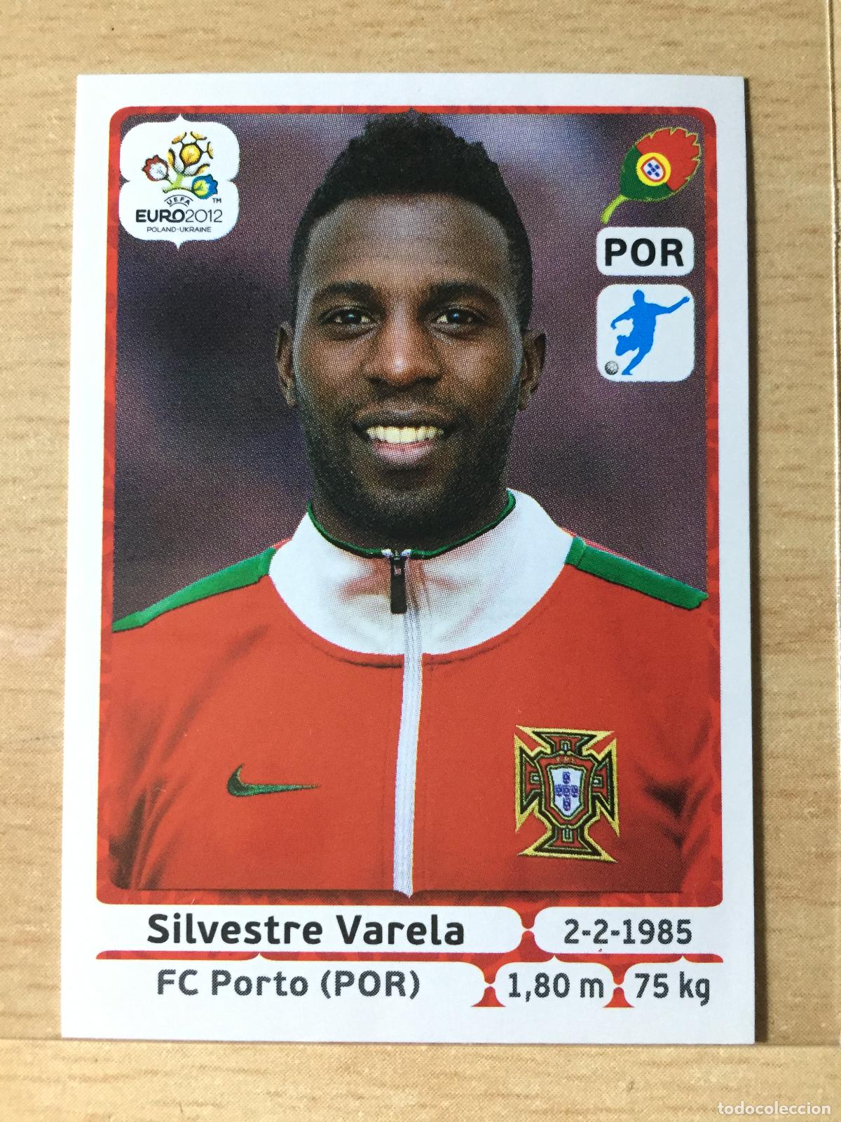 Cartes &agrave; collectionner de Football: 2012 - 274 SILVESTRE VARELA - PORTUGAL - UEFA EURO 2012 - PANINI
