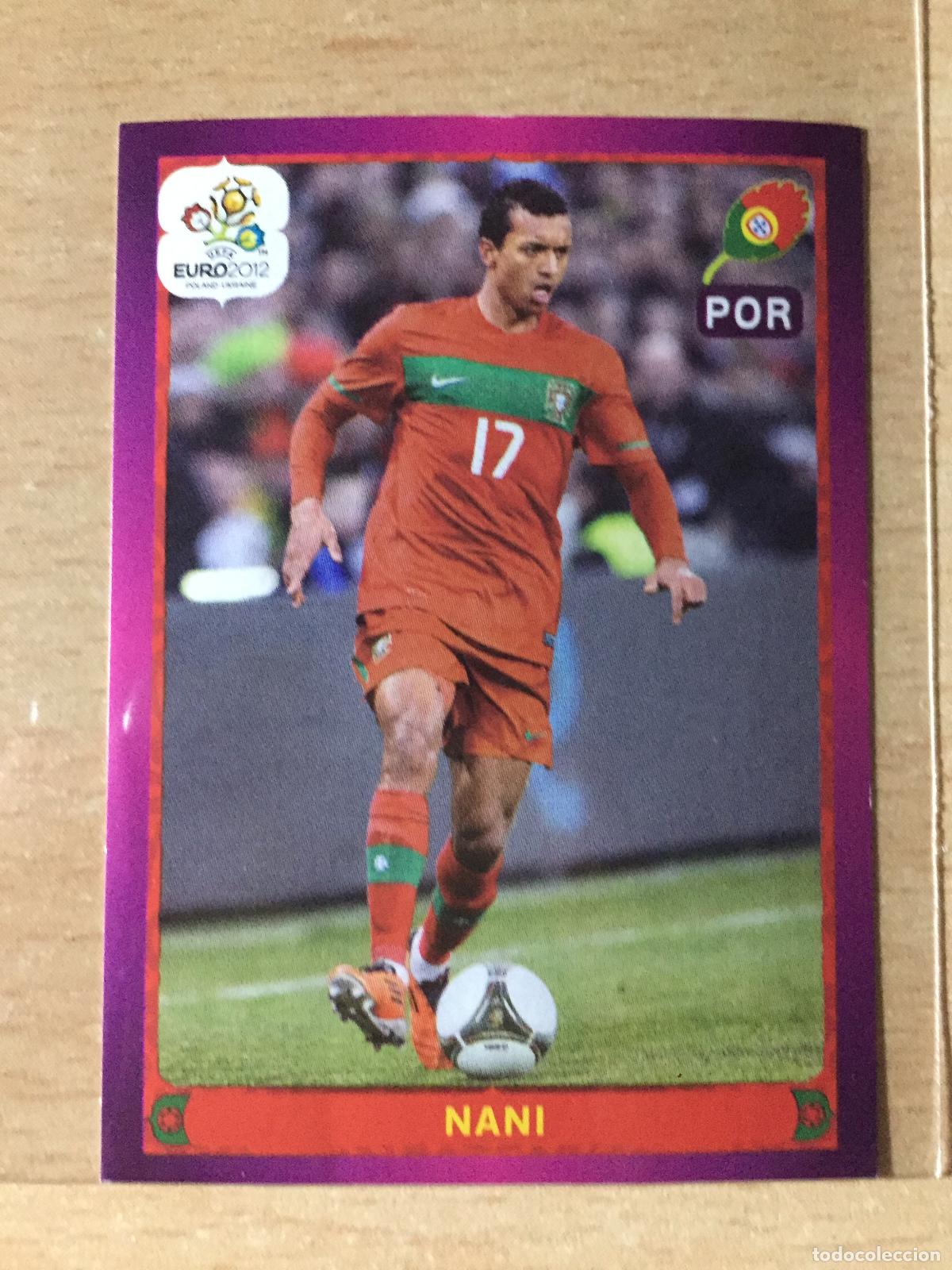Cartes &agrave; collectionner de Football: 2012 - 279 NANI - PORTUGAL - UEFA EURO 2012 - PANINI