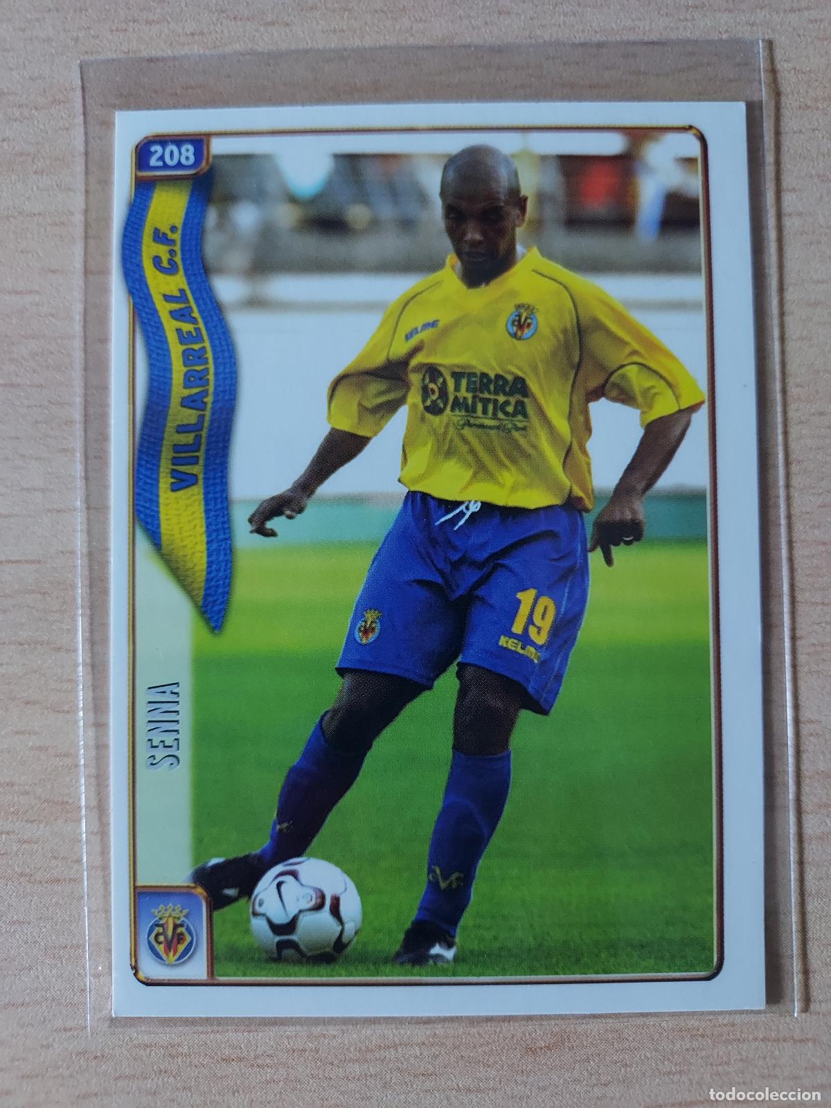 Figurine di Calcio: 2004-2005 - 208 SENNA - VILLARREAL CF - MUNDICROMO