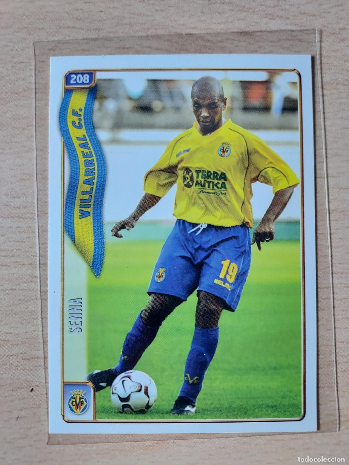 Figurine di Calcio: 2004-2005 - 208 SENNA - VILLARREAL CF - MUNDICROMO