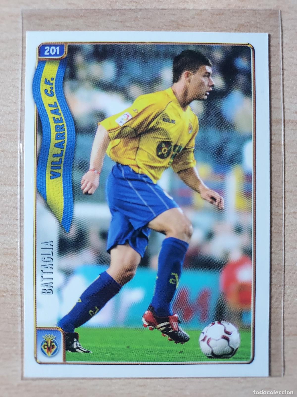 Cartes &agrave; collectionner de Football: 2004-2005 - 201 - BATTAGLIA - VILLARREAL CF - MUNDICROMO