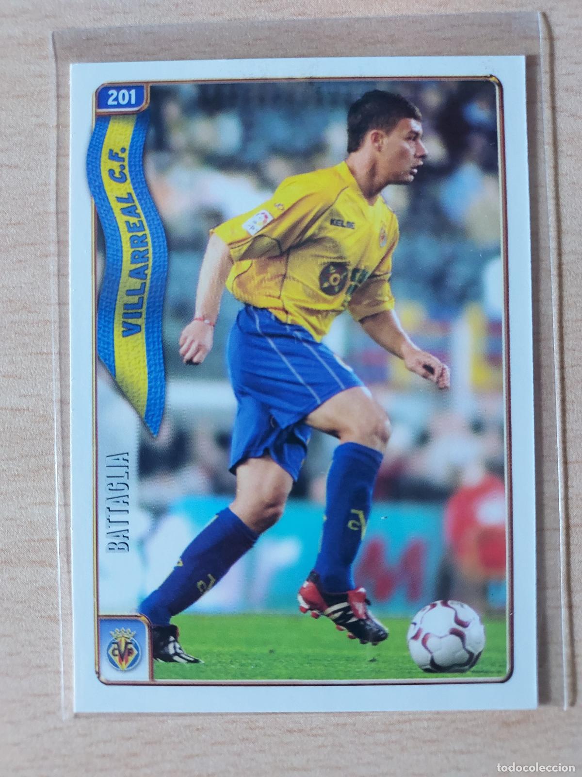 Cartes &agrave; collectionner de Football: 2004-2005 - 201 - BATTAGLIA - VILLARREAL CF - MUNDICROMO