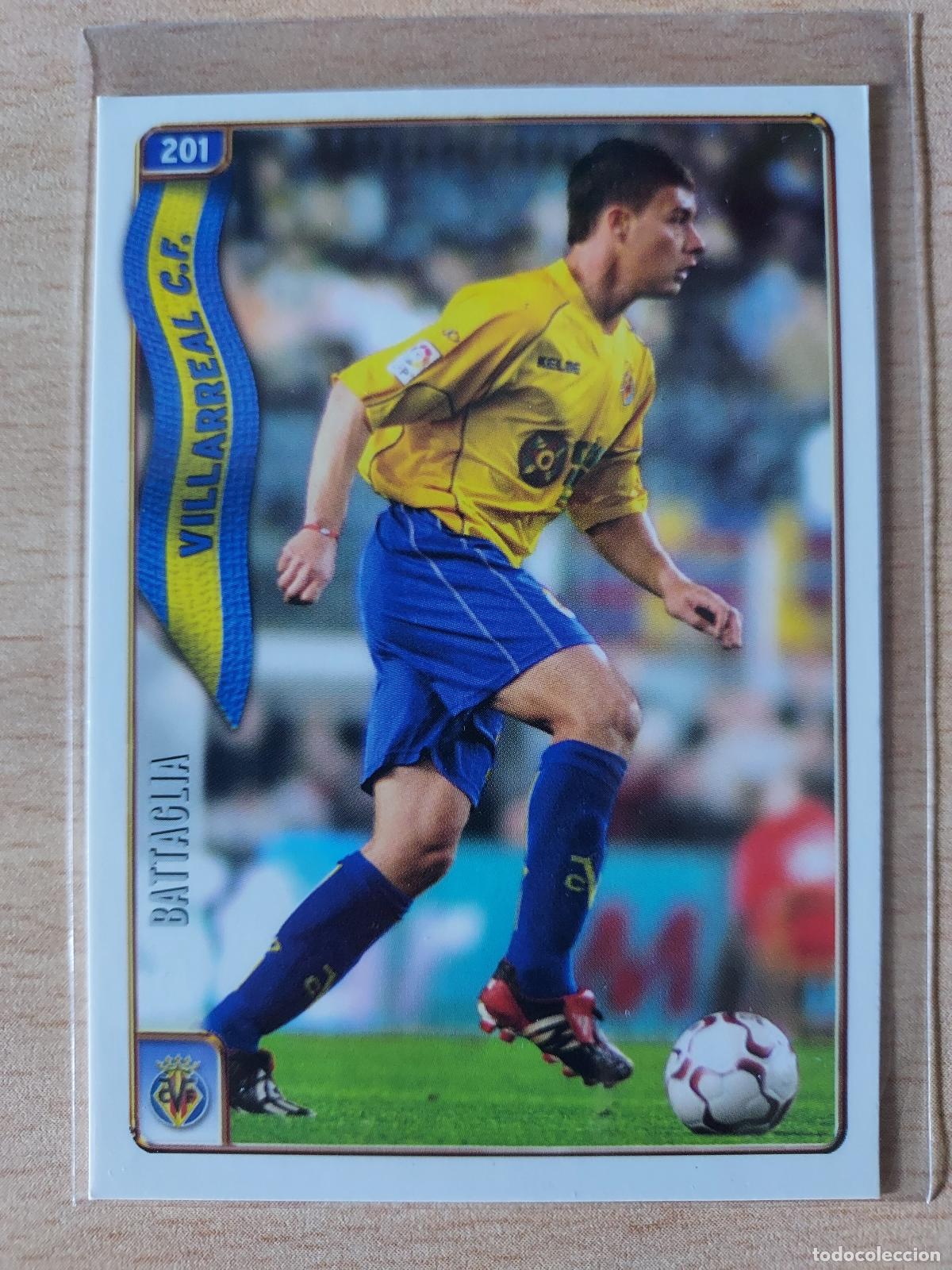 Cartes &agrave; collectionner de Football: 2004-2005 - 201 - BATTAGLIA - VILLARREAL CF - MUNDICROMO