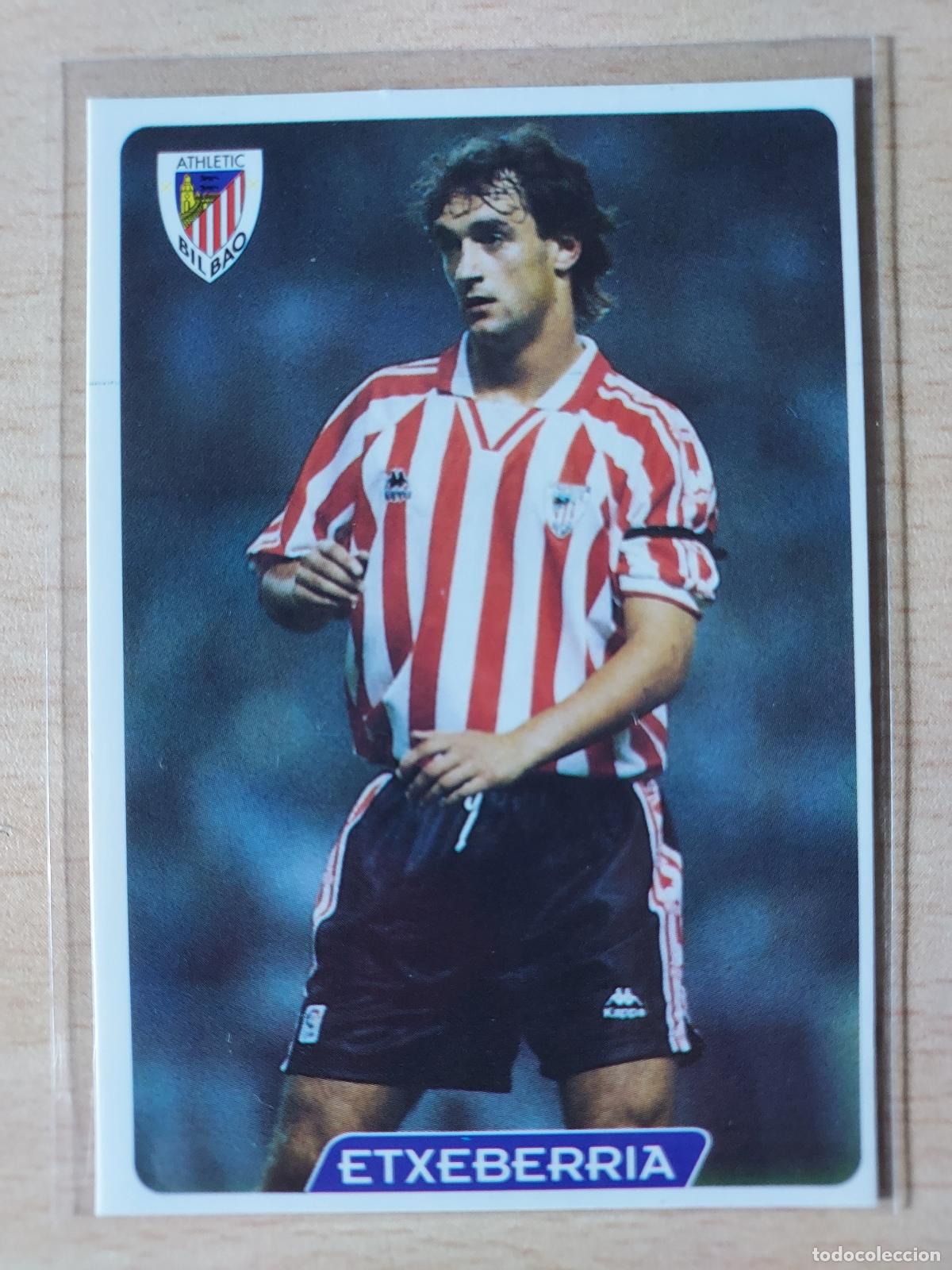 Cartes &agrave; collectionner de Football: 1995-1996 - 144 ETXEBERRIA - ATHLETIC DE BILBAO - MUNDICROMO