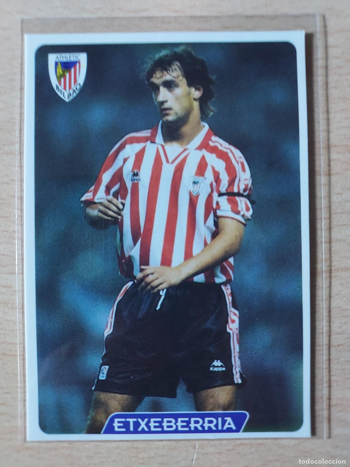 Cartes &agrave; collectionner de Football: 1995-1996 - 144 ETXEBERRIA - ATHLETIC DE BILBAO - MUNDICROMO