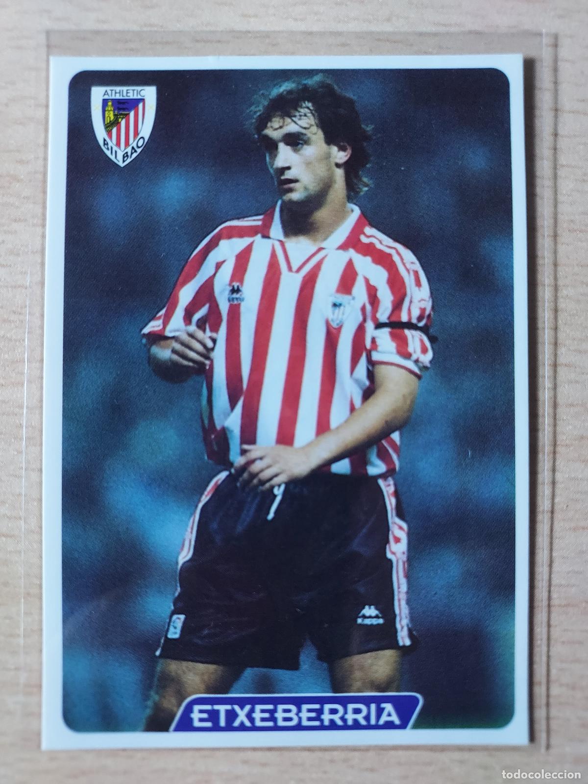 Cartes &agrave; collectionner de Football: 1995-1996 - 144 ETXEBERRIA - ATHLETIC DE BILBAO - MUNDICROMO