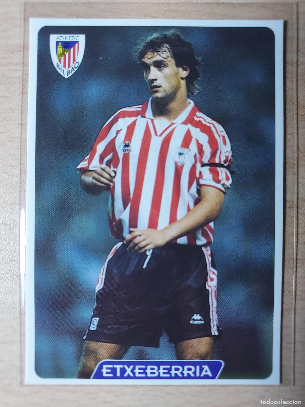 Cartes &agrave; collectionner de Football: 1995-1996 - 144 ETXEBERRIA - ATHLETIC DE BILBAO - MUNDICROMO