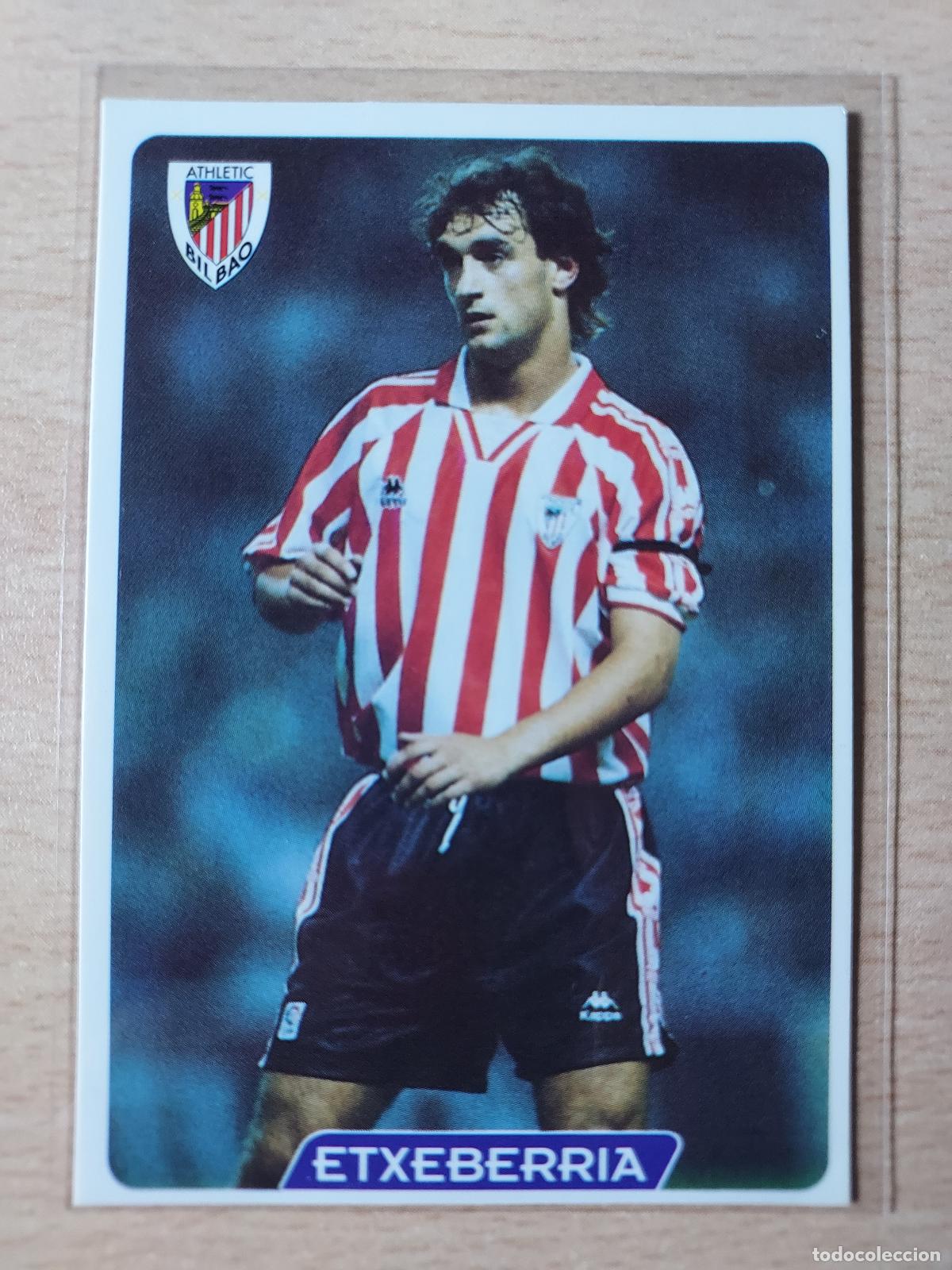 Cartes &agrave; collectionner de Football: 1995-1996 - 144 ETXEBERRIA - ATHLETIC DE BILBAO - MUNDICROMO