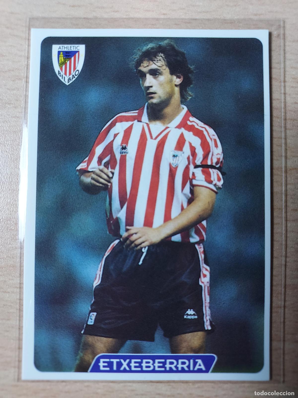 Cartes &agrave; collectionner de Football: 1995-1996 - 144 ETXEBERRIA - ATHLETIC DE BILBAO - MUNDICROMO