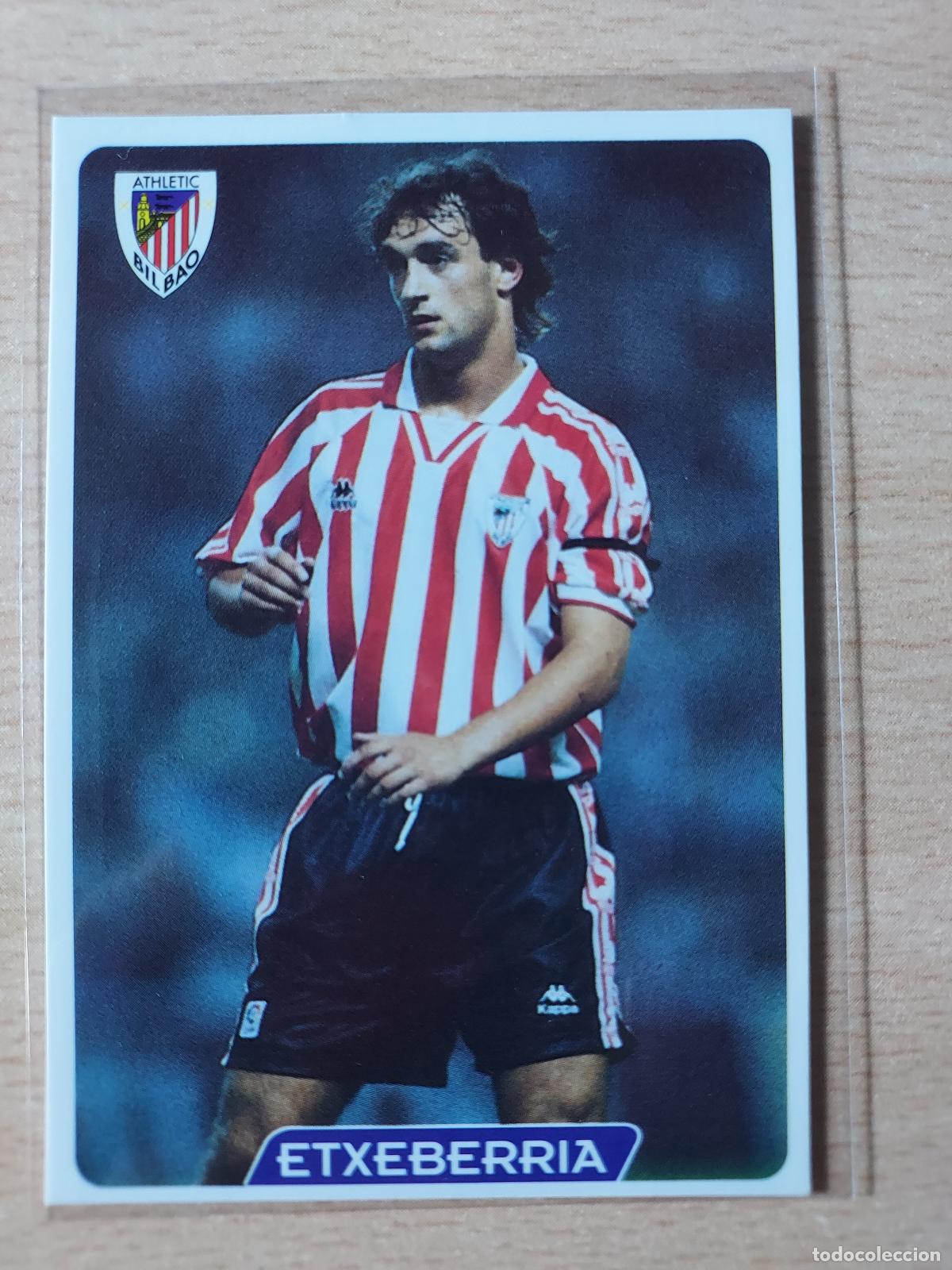 Cartes &agrave; collectionner de Football: 1995-1996 - 144 ETXEBERRIA - ATHLETIC DE BILBAO - MUNDICROMO