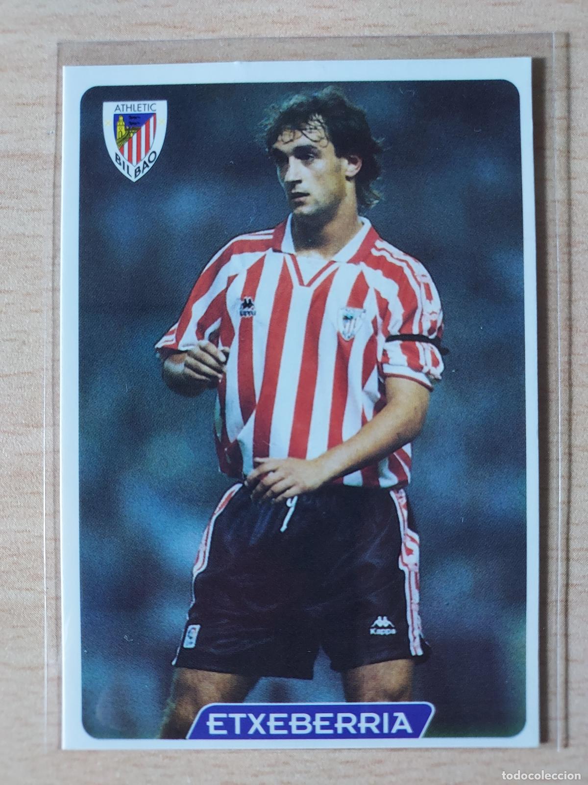 Cartes &agrave; collectionner de Football: 1995-1996 - 144 ETXEBERRIA - ATHLETIC DE BILBAO - MUNDICROMO