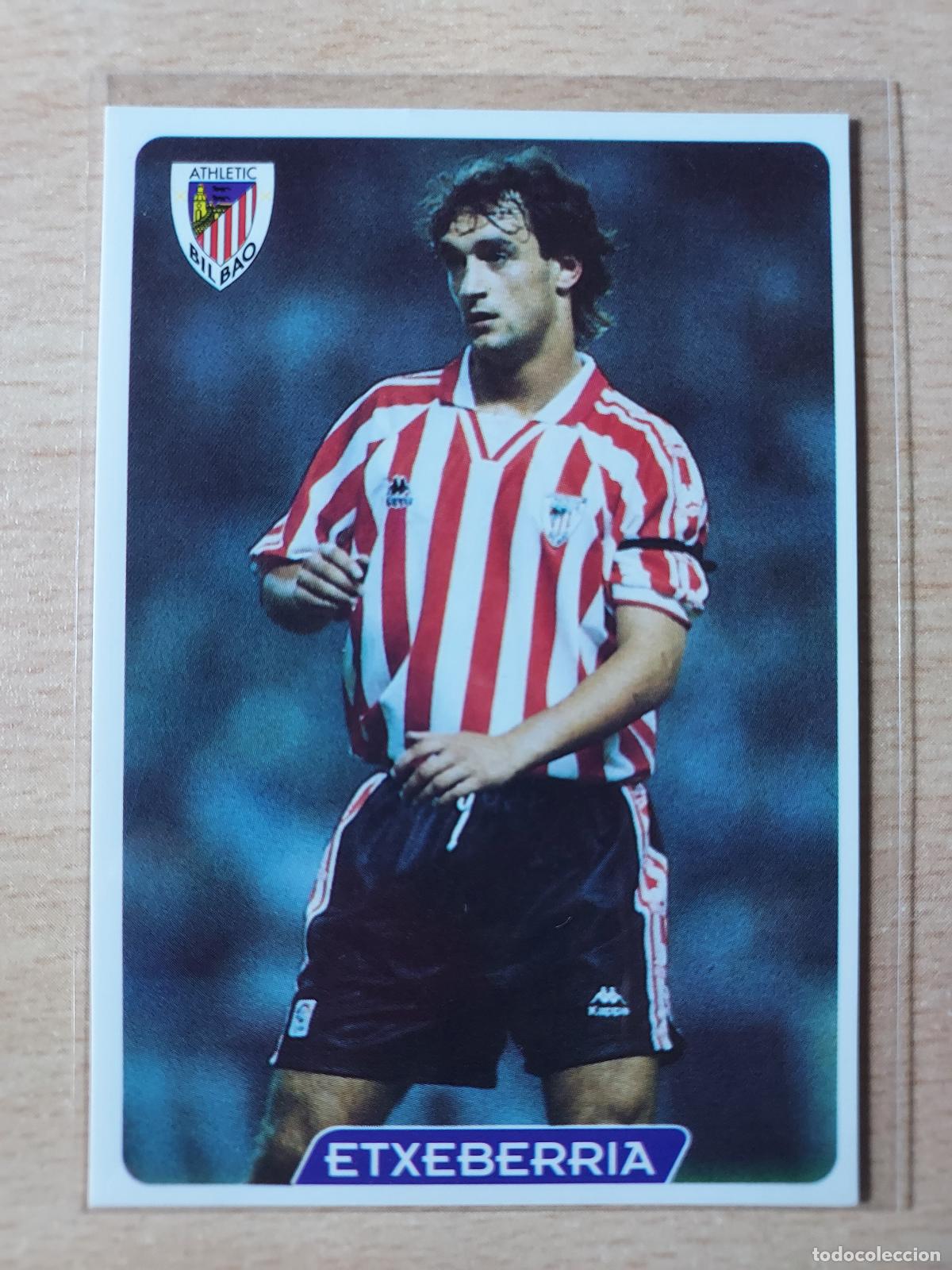 Cartes &agrave; collectionner de Football: 1995-1996 - 144 ETXEBERRIA - ATHLETIC DE BILBAO - MUNDICROMO