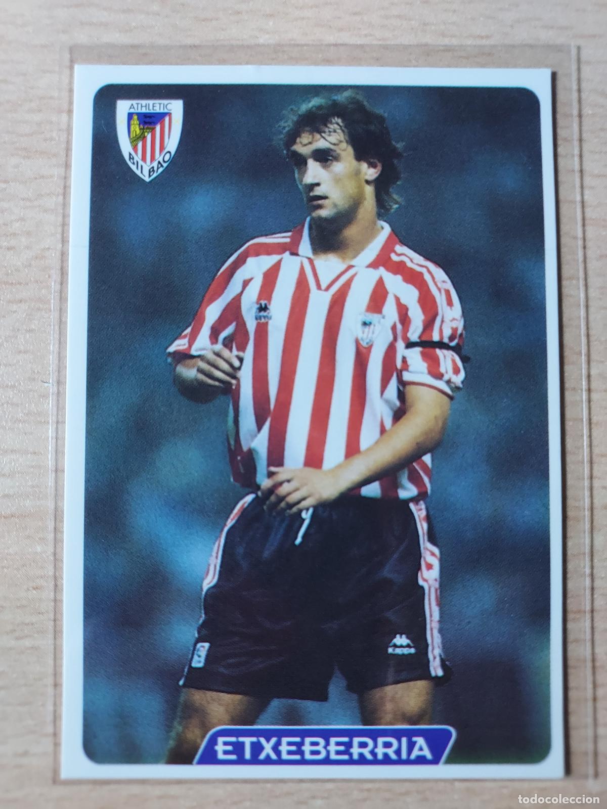 Cartes &agrave; collectionner de Football: 1995-1996 - 144 ETXEBERRIA - ATHLETIC DE BILBAO - MUNDICROMO
