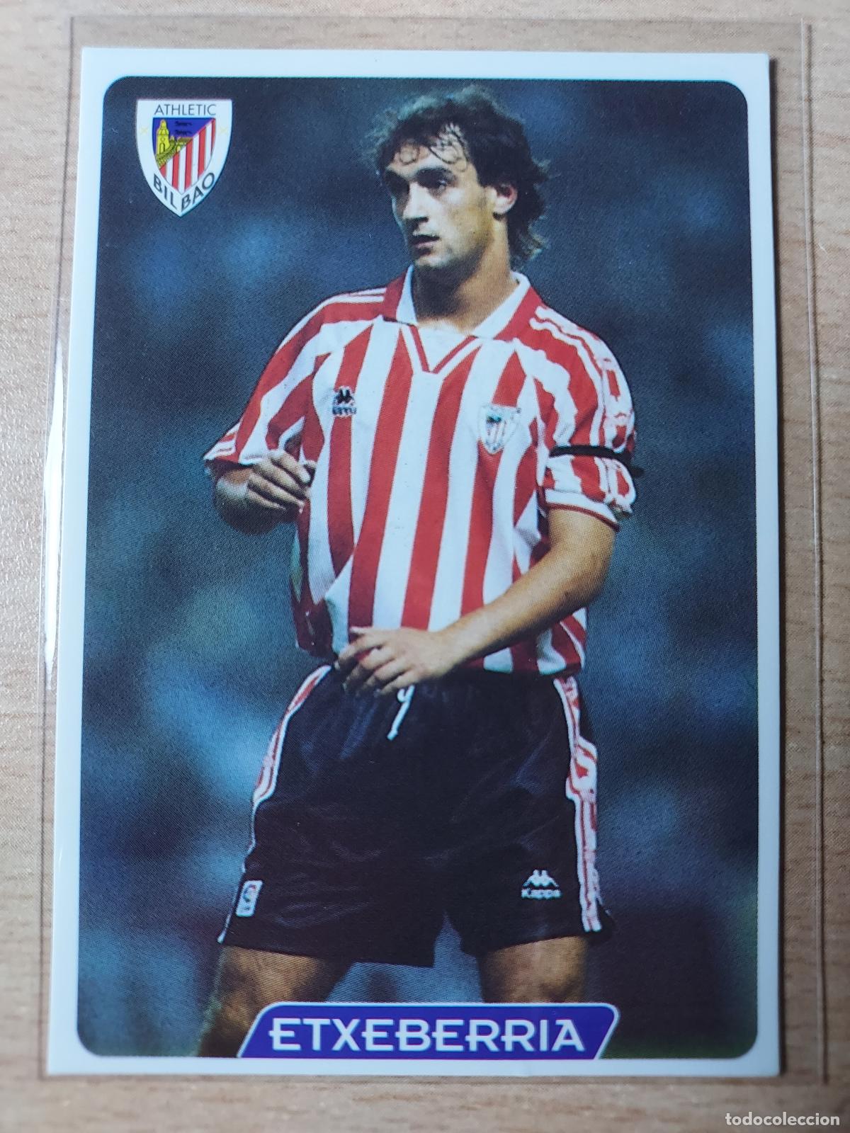 Cartes &agrave; collectionner de Football: 1995-1996 - 144 ETXEBERRIA - ATHLETIC DE BILBAO - MUNDICROMO