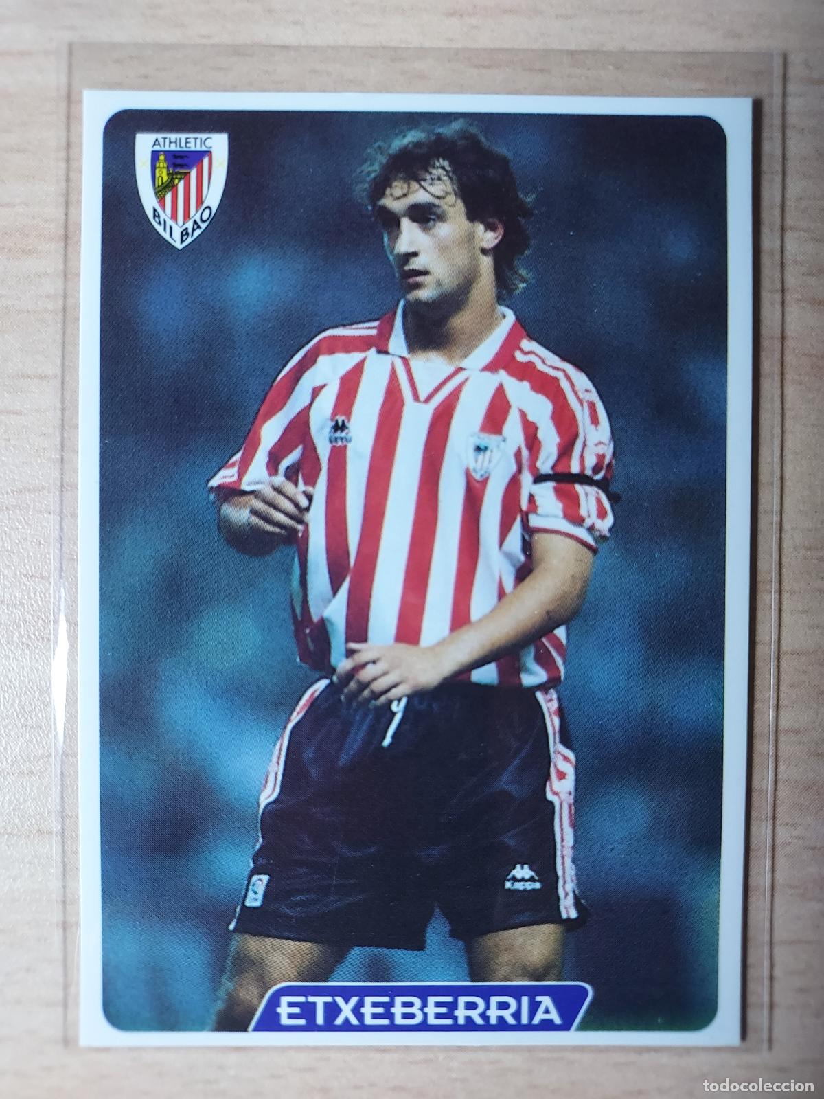 Cartes &agrave; collectionner de Football: 1995-1996 - 144 ETXEBERRIA - ATHLETIC DE BILBAO - MUNDICROMO