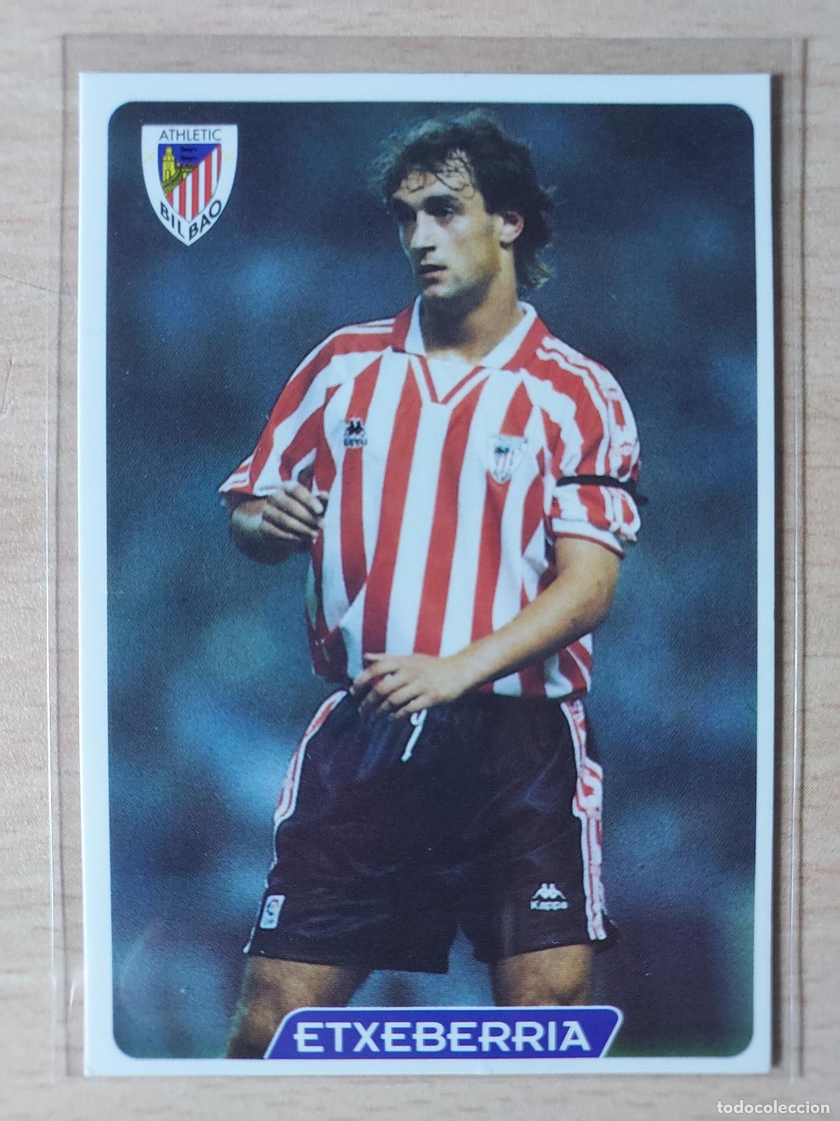Cartes &agrave; collectionner de Football: 1995-1996 - 144 ETXEBERRIA - ATHLETIC DE BILBAO - MUNDICROMO