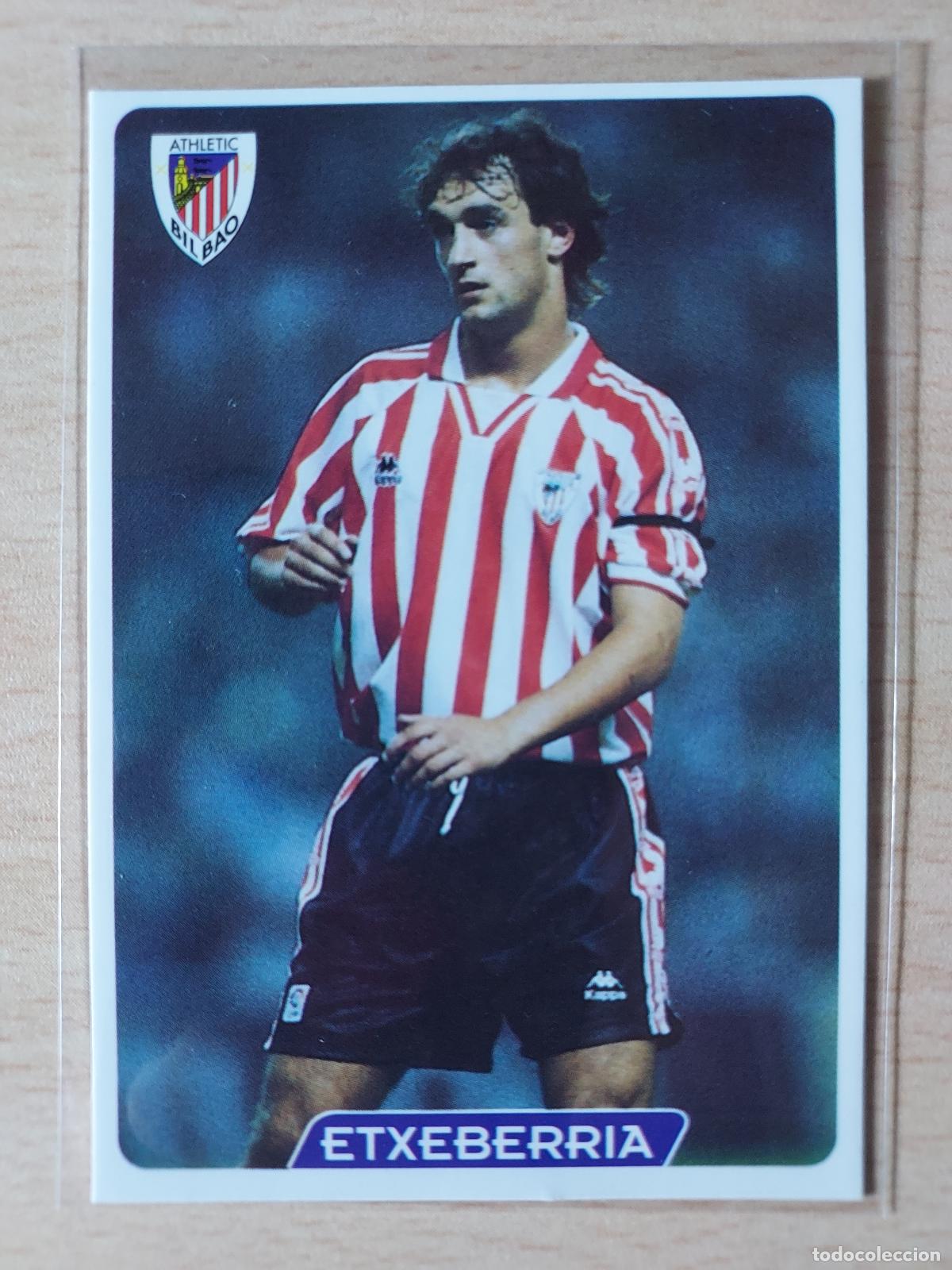Cartes &agrave; collectionner de Football: 1995-1996 - 144 ETXEBERRIA - ATHLETIC DE BILBAO - MUNDICROMO