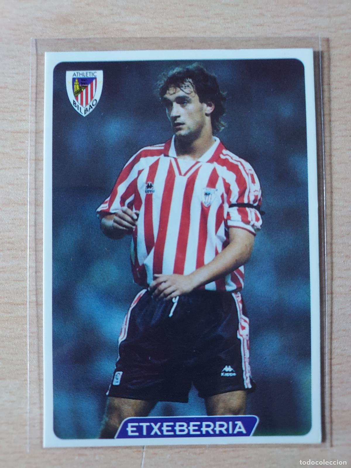 Cartes &agrave; collectionner de Football: 1995-1996 - 144 ETXEBERRIA - ATHLETIC DE BILBAO - MUNDICROMO