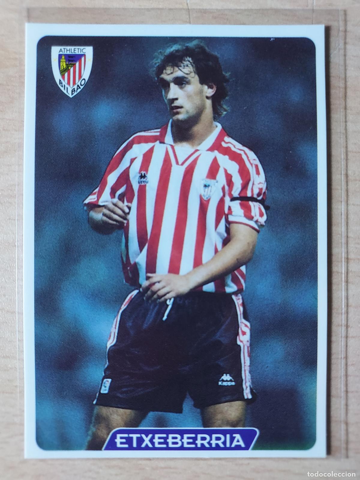 Cartes &agrave; collectionner de Football: 1995-1996 - 144 ETXEBERRIA - ATHLETIC DE BILBAO - MUNDICROMO