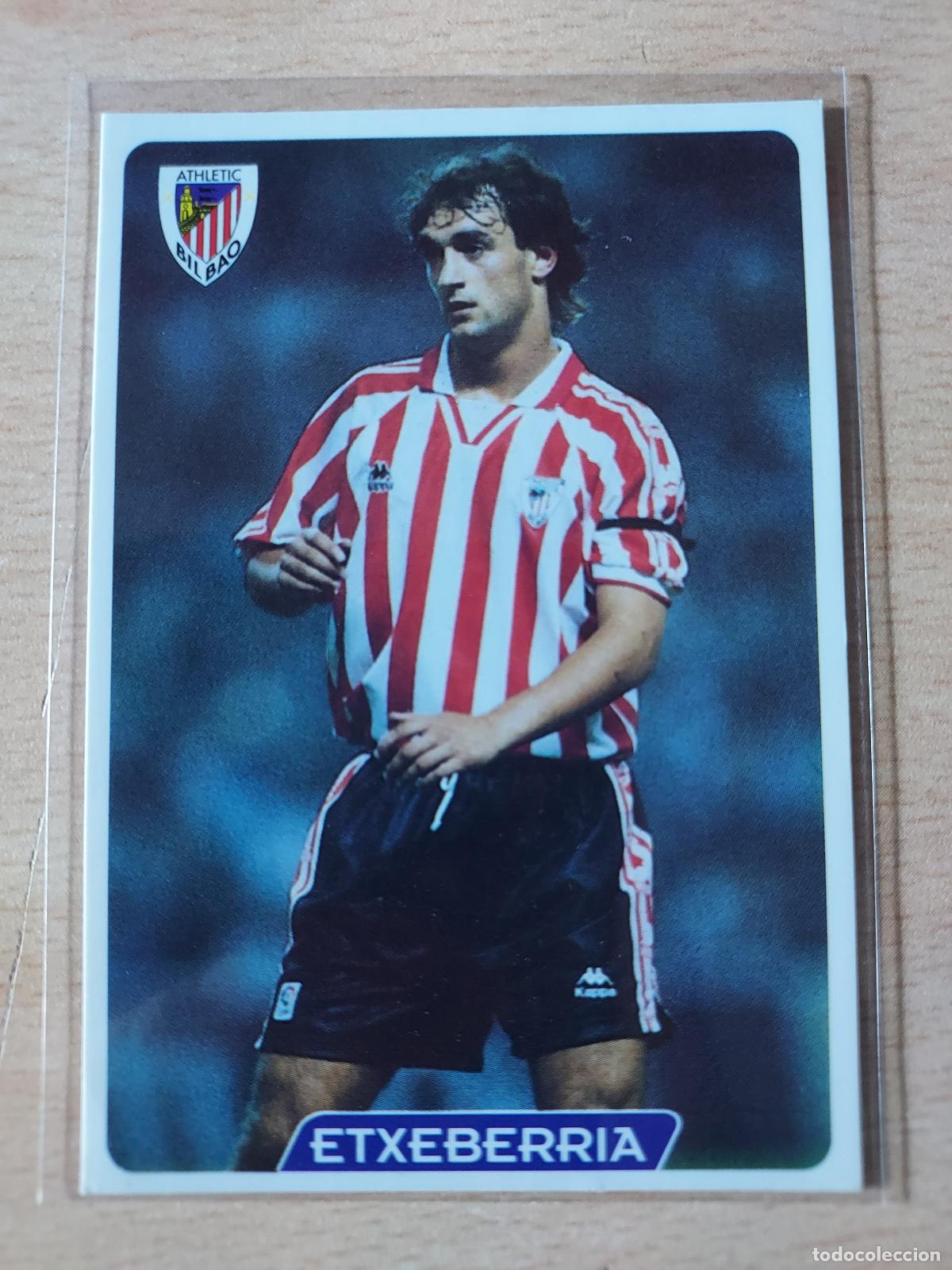 Cartes &agrave; collectionner de Football: 1995-1996 - 144 ETXEBERRIA - ATHLETIC DE BILBAO - MUNDICROMO