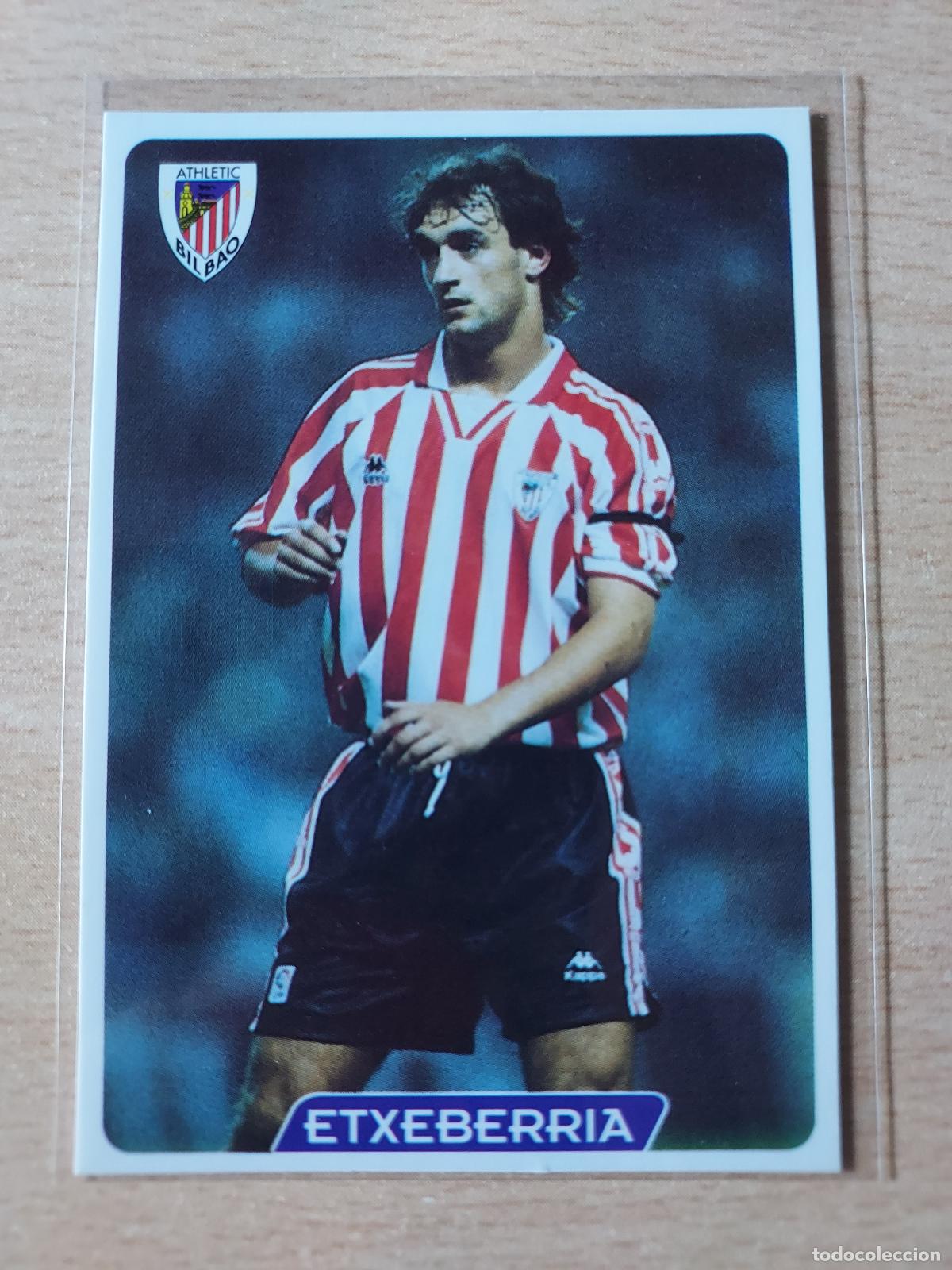 Cartes &agrave; collectionner de Football: 1995-1996 - 144 ETXEBERRIA - ATHLETIC DE BILBAO - MUNDICROMO