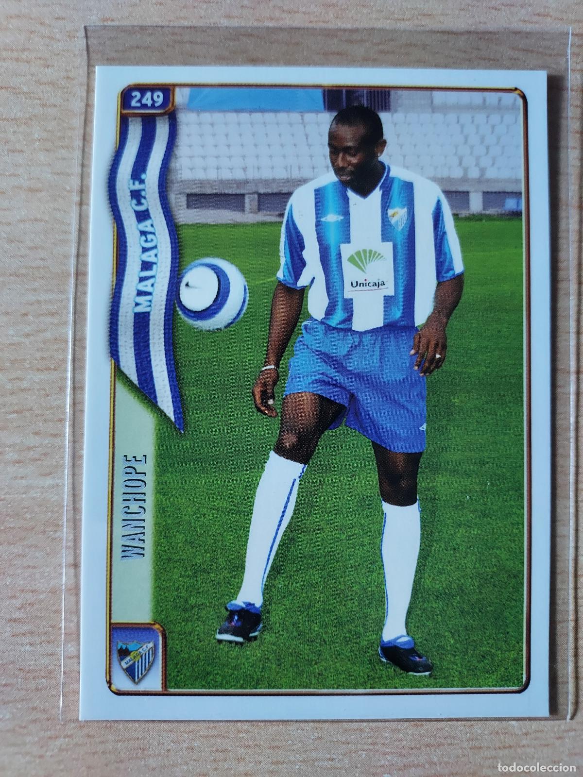 Cartes &agrave; collectionner de Football: 2004-2005 - 249 WANCHOPE - MALAGA CF - MUNDICROMO