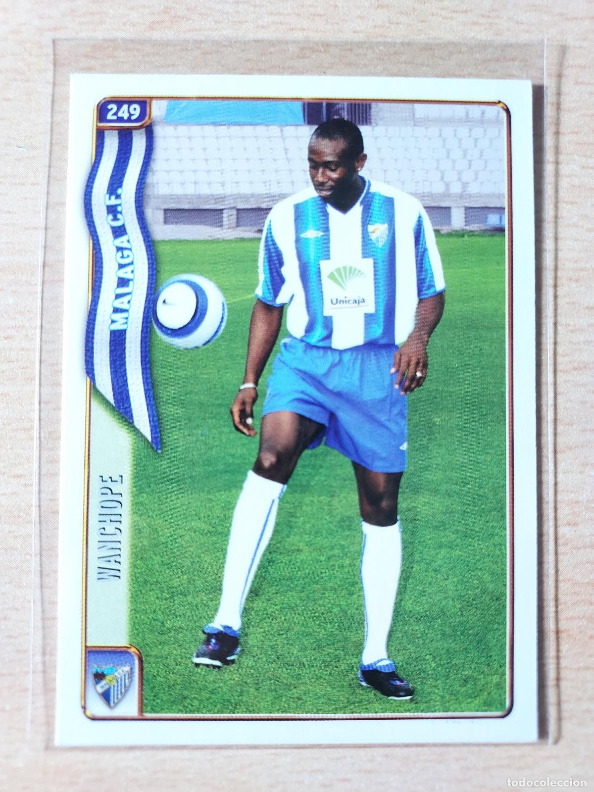 Cartes &agrave; collectionner de Football: 2004-2005 - 249 WANCHOPE - MALAGA CF - MUNDICROMO