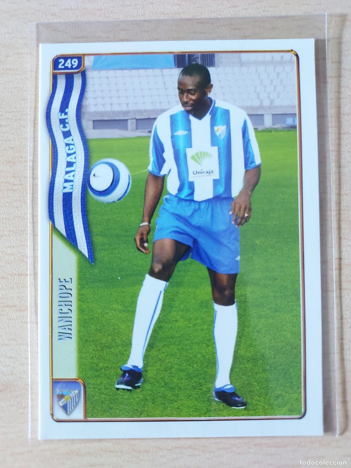 Cartes &agrave; collectionner de Football: 2004-2005 - 249 WANCHOPE - MALAGA CF - MUNDICROMO