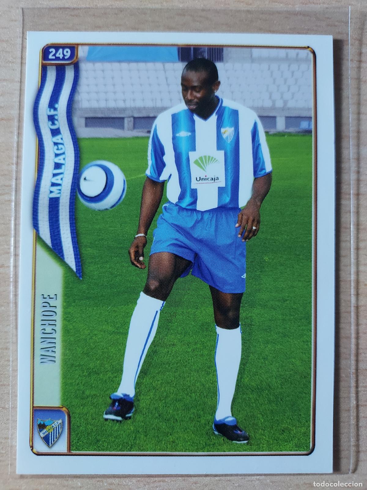 Cartes &agrave; collectionner de Football: 2004-2005 - 249 WANCHOPE - MALAGA CF - MUNDICROMO