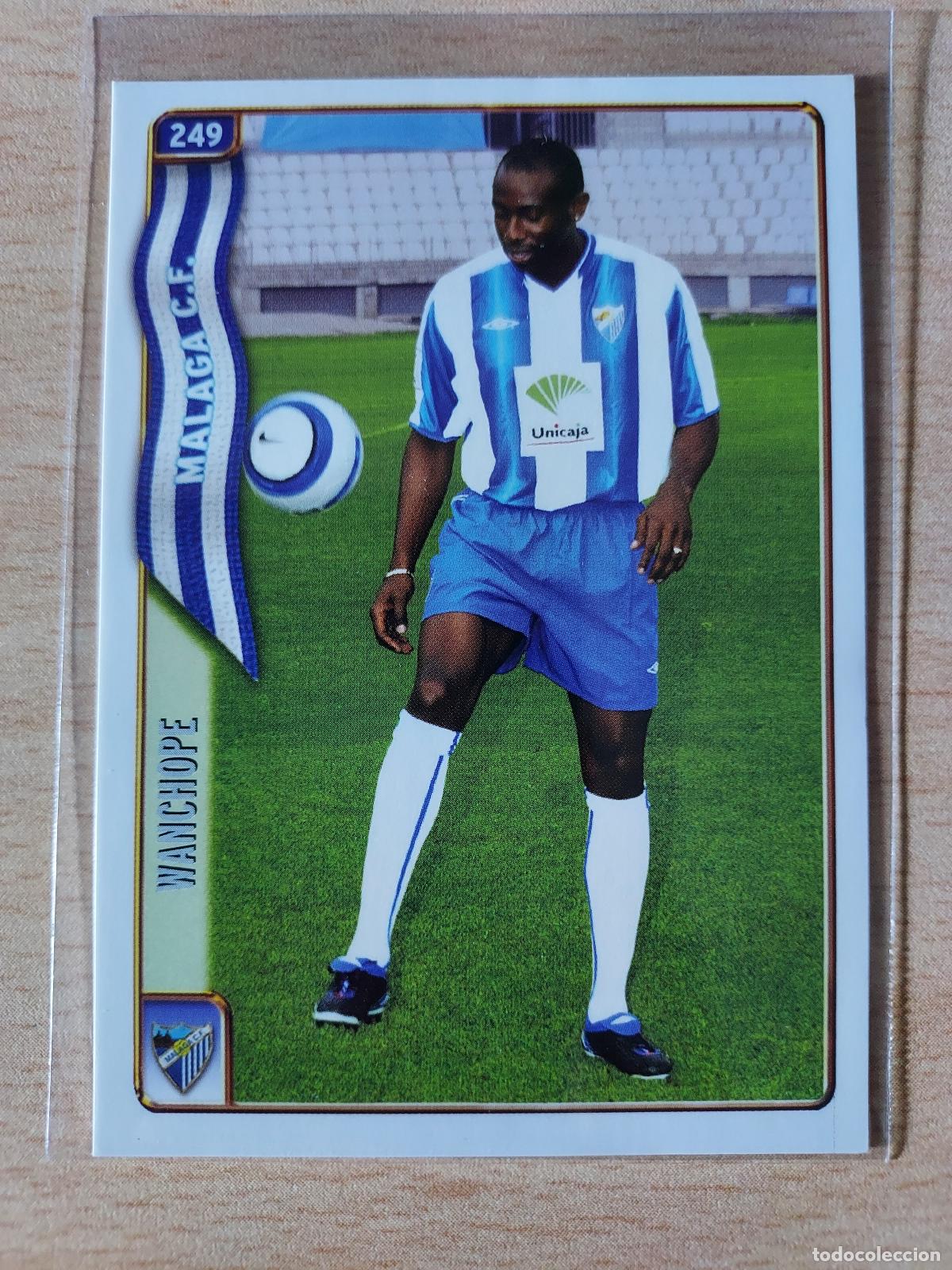 Cartes &agrave; collectionner de Football: 2004-2005 - 249 WANCHOPE - MALAGA CF - MUNDICROMO